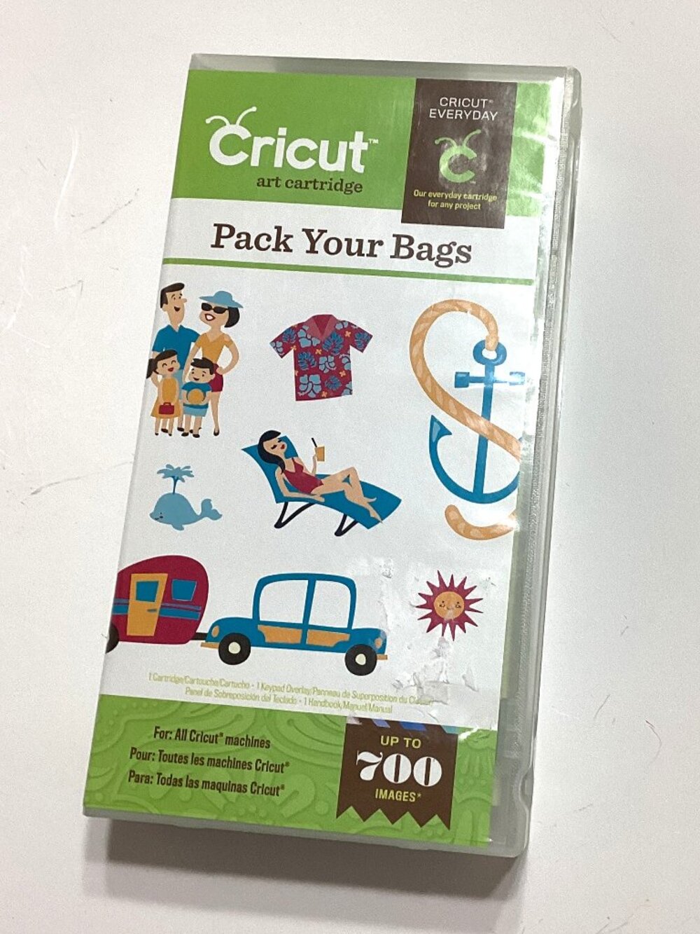 Cricut Art Pack Your Bags Scrapbooking Creating Albums Crafting Projects
